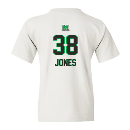 Marshall - NCAA Football : KJ Jones - Generic Shersey Youth T-Shirt-1