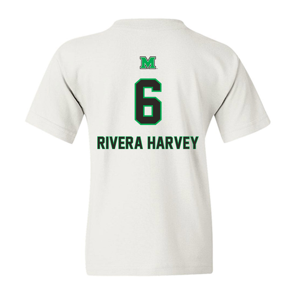 Marshall - NCAA Football : Jalil Rivera Harvey - Generic Shersey Youth T-Shirt-1