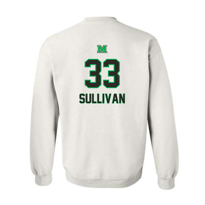 Marshall - NCAA Baseball : Case Sullivan - Generic Shersey Crewneck Sweatshirt