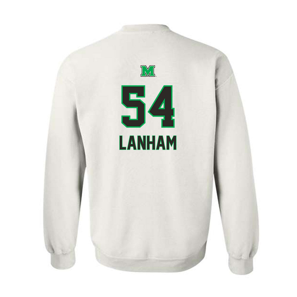Marshall - NCAA Football : Drake Lanham - Generic Shersey Crewneck Sweatshirt-1