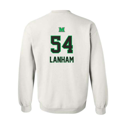 Marshall - NCAA Football : Drake Lanham - Generic Shersey Crewneck Sweatshirt-1