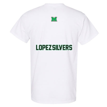 Marshall - NCAA Women's Swimming & Diving : Leigh Lopez-Silvers - Generic Shersey T-Shirt