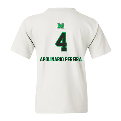 Marshall - NCAA Men's Soccer : Thiago Apolinario Pereira - Generic Shersey Youth T-Shirt-1