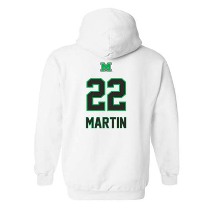 Marshall - NCAA Football : Kerion Martin - Generic Shersey Hooded Sweatshirt-1