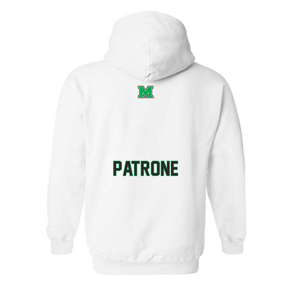 Marshall - NCAA Men's Track & Field : Perry Patrone - Generic Shersey Hooded Sweatshirt-1