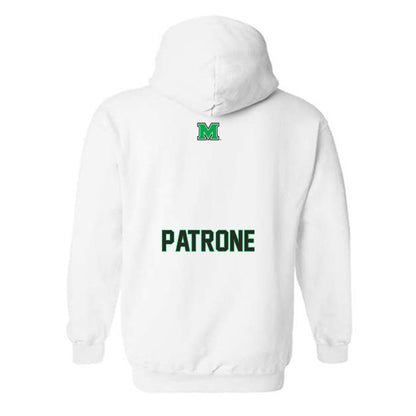 Marshall - NCAA Men's Track & Field : Perry Patrone - Generic Shersey Hooded Sweatshirt-1