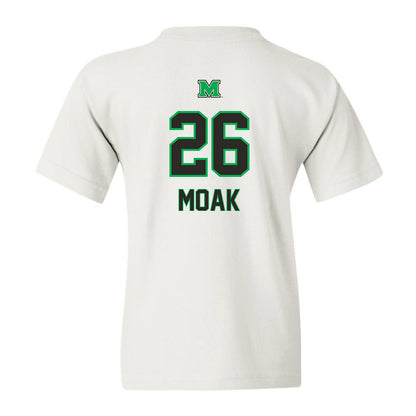 Marshall - NCAA Baseball : Clint Moak - Generic Shersey Youth T-Shirt