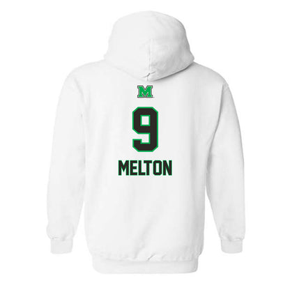 Marshall - NCAA Women's Volleyball : Teagan Melton - Generic Shersey Hooded Sweatshirt