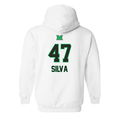 Marshall - NCAA Men's Soccer : Marco Silva - Generic Shersey Hooded Sweatshirt