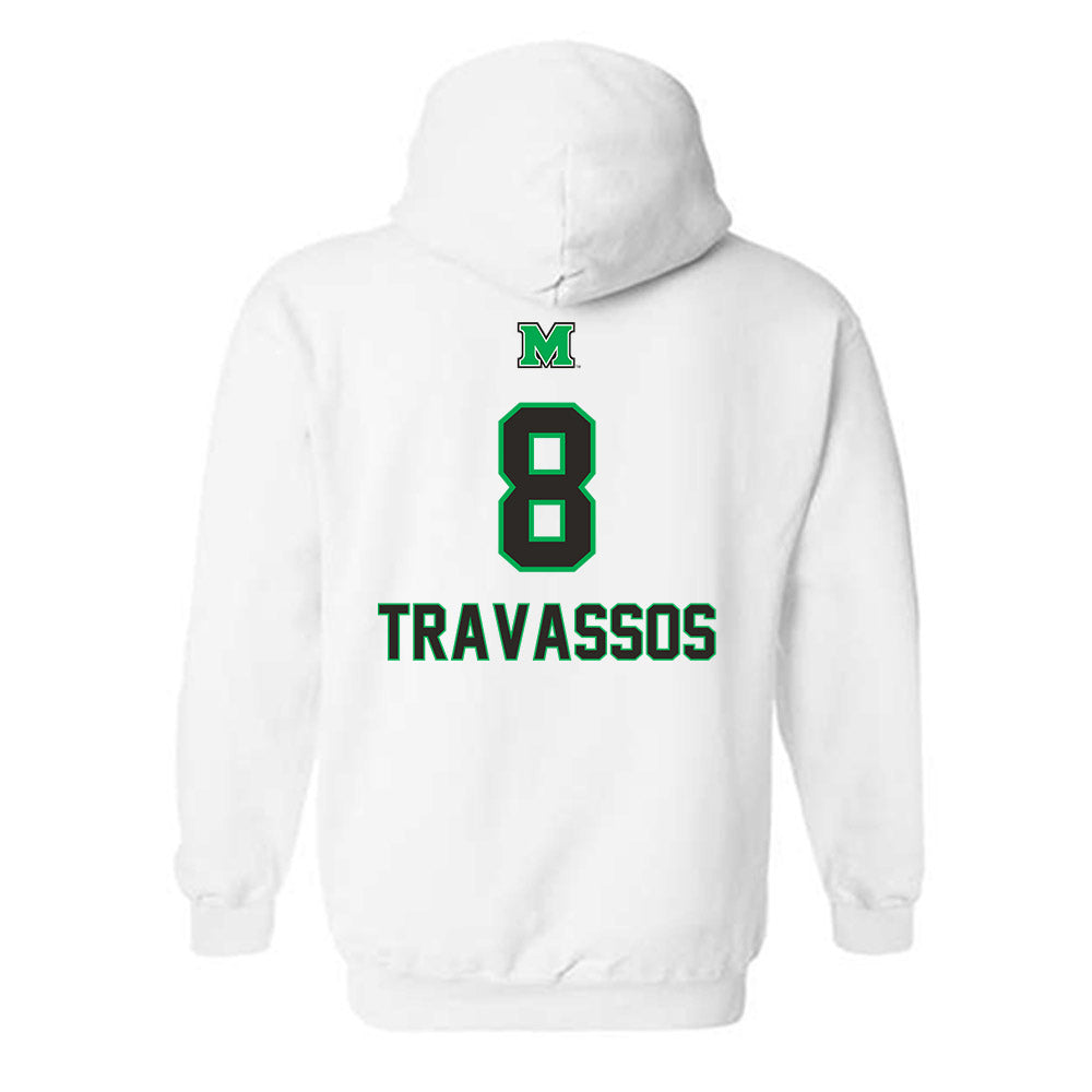 Marshall - NCAA Women's Soccer : Luiza Travassos - Generic Shersey Hooded Sweatshirt