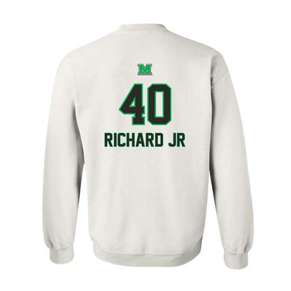 Marshall - NCAA Football : Anthony Richard Jr - Generic Shersey Crewneck Sweatshirt