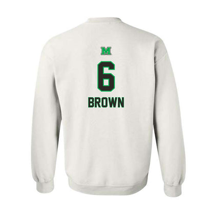 Marshall - NCAA Women's Volleyball : Brynn Brown - Generic Shersey Crewneck Sweatshirt