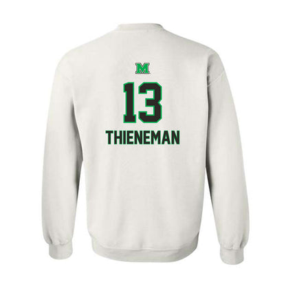 Marshall - NCAA Men's Basketball : Creighton Thieneman - Generic Shersey Crewneck Sweatshirt