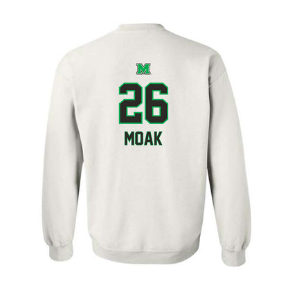 Marshall - NCAA Baseball : Clint Moak - Generic Shersey Crewneck Sweatshirt