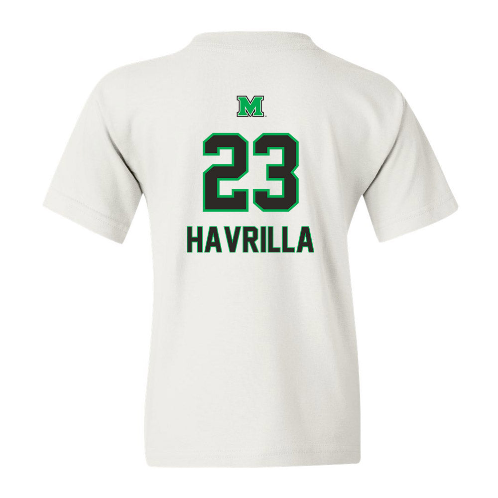 Marshall - NCAA Baseball : AJ Havrilla - Generic Shersey Youth T-Shirt