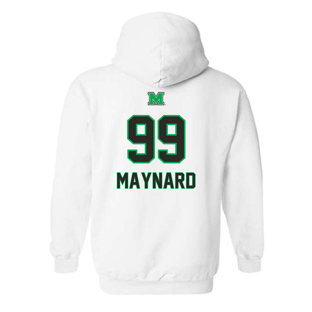 Marshall - NCAA Softball : Mackenzie Maynard - Generic Shersey Hooded Sweatshirt-1