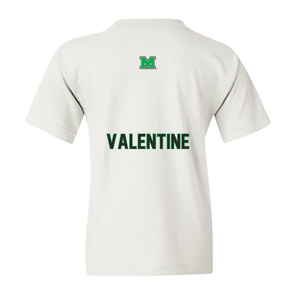 Marshall - NCAA Men's Track & Field : Isaiah Valentine - Generic Shersey Youth T-Shirt-1