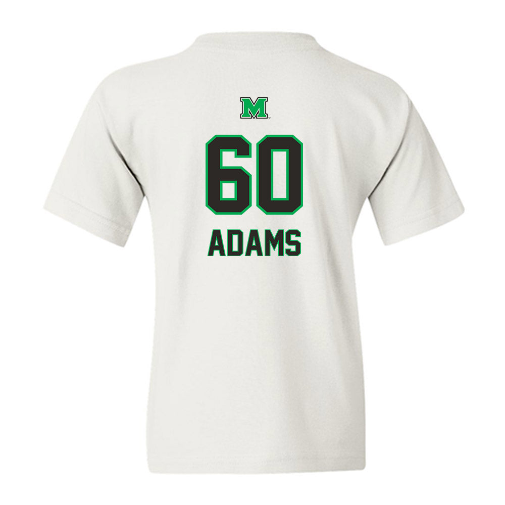 Marshall - NCAA Football : Shunmarkus Adams - Generic Shersey Youth T-Shirt-1