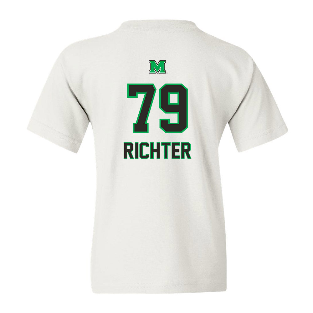 Marshall - NCAA Football : Christian Richter - Generic Shersey Youth T-Shirt