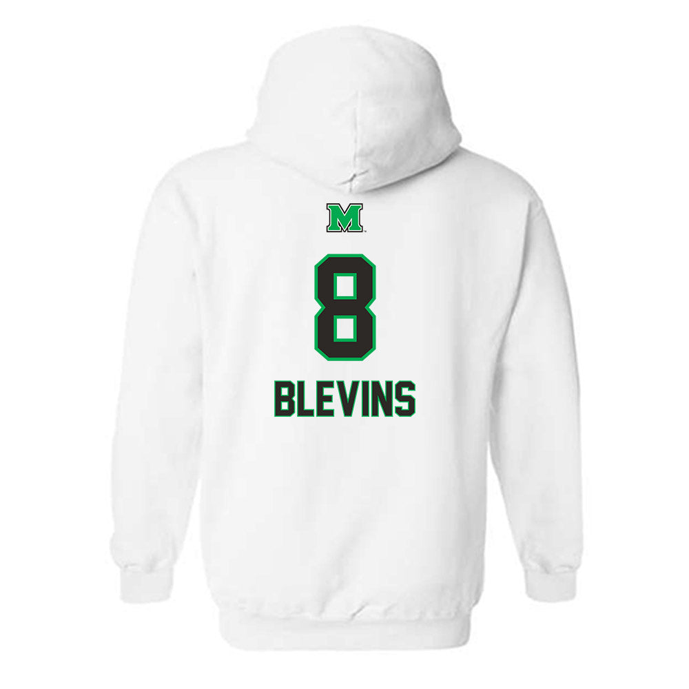 Marshall - NCAA Baseball : Bryce Blevins Blevins - Generic Shersey Hooded Sweatshirt-1