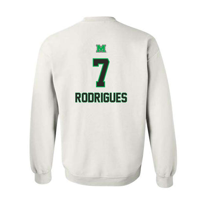 Marshall - NCAA Men's Soccer : Lineker Rodrigues - Generic Shersey Crewneck Sweatshirt