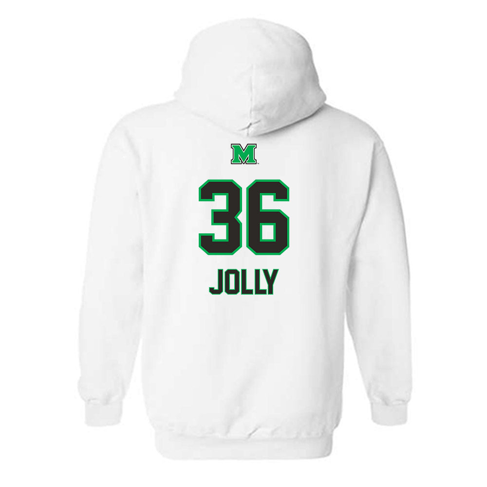 Marshall - NCAA Baseball : Grant Jolly - Generic Shersey Hooded Sweatshirt-1