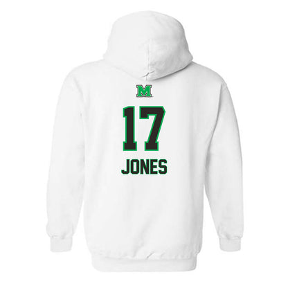 Marshall - NCAA Football : KJ Jones - Generic Shersey Hooded Sweatshirt