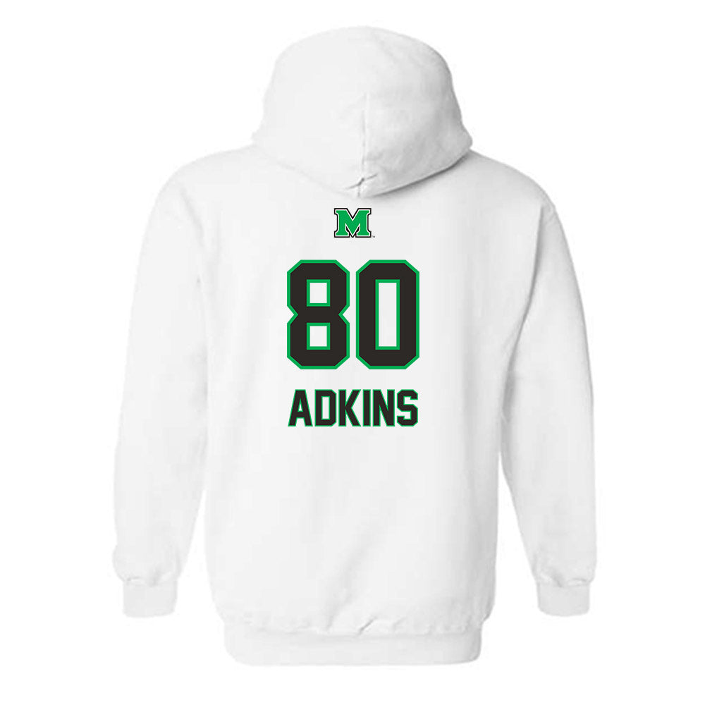 Marshall - NCAA Softball : Haleigh Adkins - Generic Shersey Hooded Sweatshirt-1