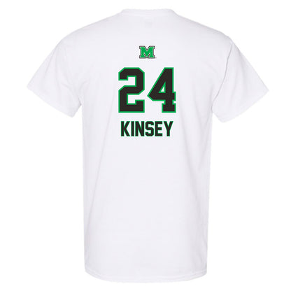 Marshall - NCAA Men's Basketball : Taevion Kinsey - Generic Shersey T-Shirt