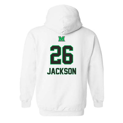 Marshall - NCAA Football : Siddiq Jackson - Generic Shersey Hooded Sweatshirt