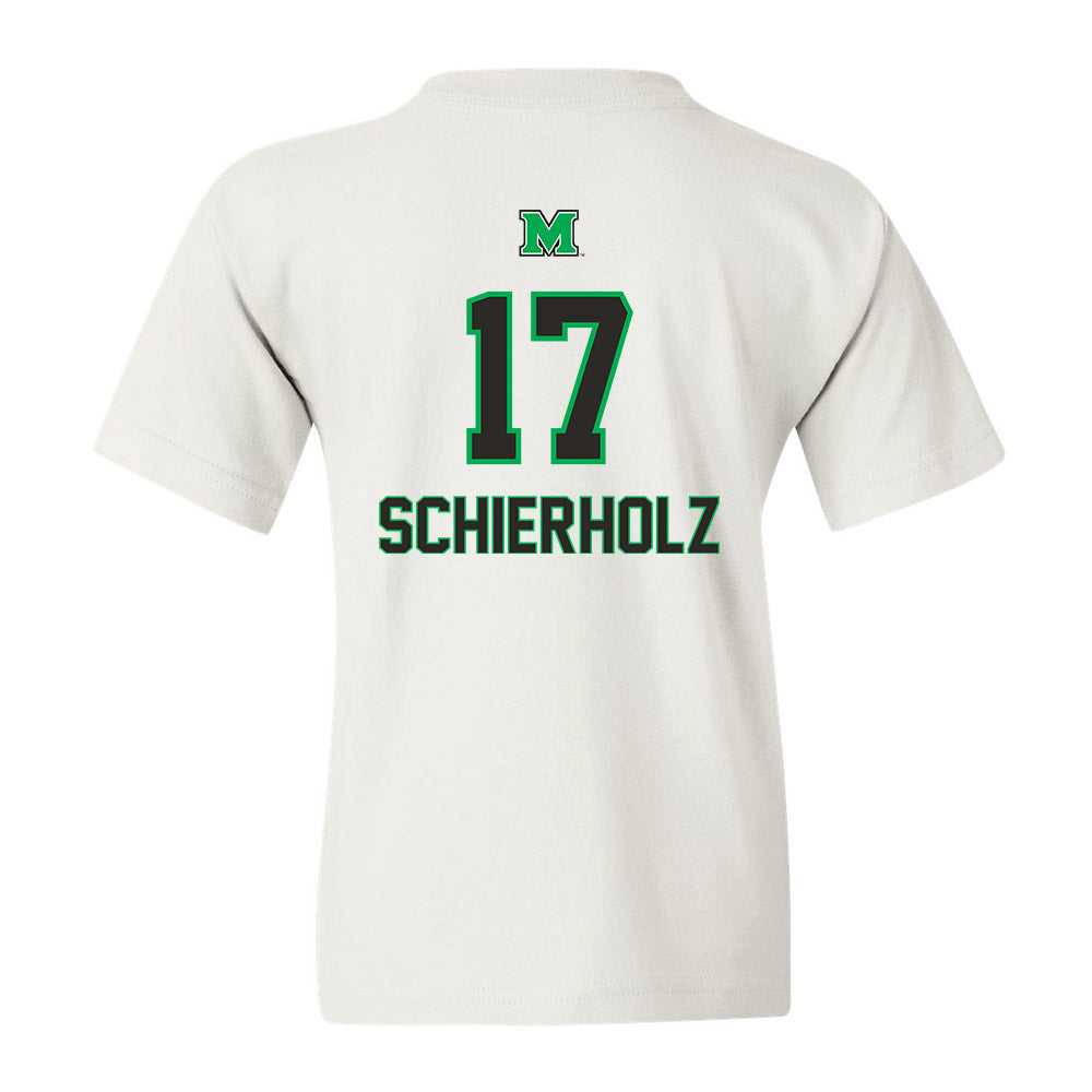 Marshall - NCAA Football : Jack Schierholz - Generic Shersey Youth T-Shirt