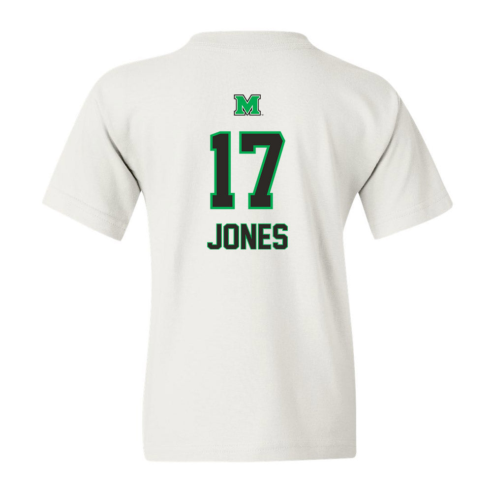 Marshall - NCAA Football : KJ Jones - Generic Shersey Youth T-Shirt