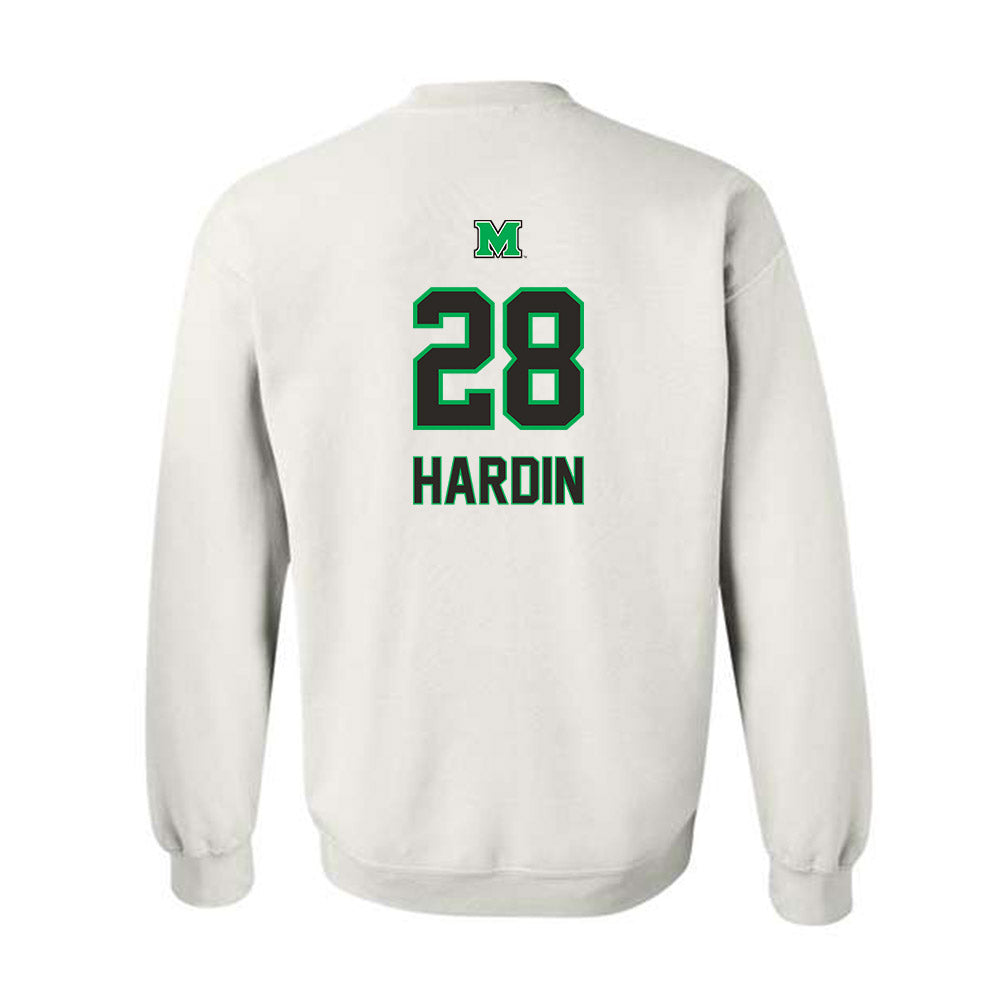 Marshall - NCAA Women's Soccer : Alyssa Hardin - Generic Shersey Crewneck Sweatshirt