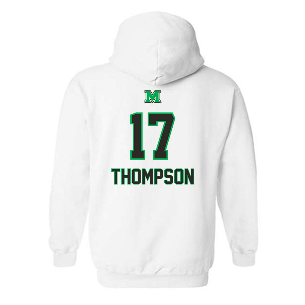 Marshall - NCAA Women's Volleyball : Bella Thompson - Generic Shersey Hooded Sweatshirt