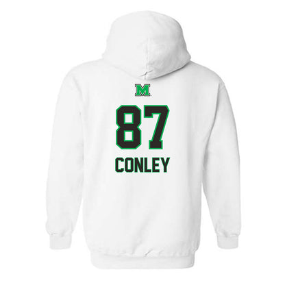 Marshall - NCAA Football : Cade Conley - Generic Shersey Hooded Sweatshirt