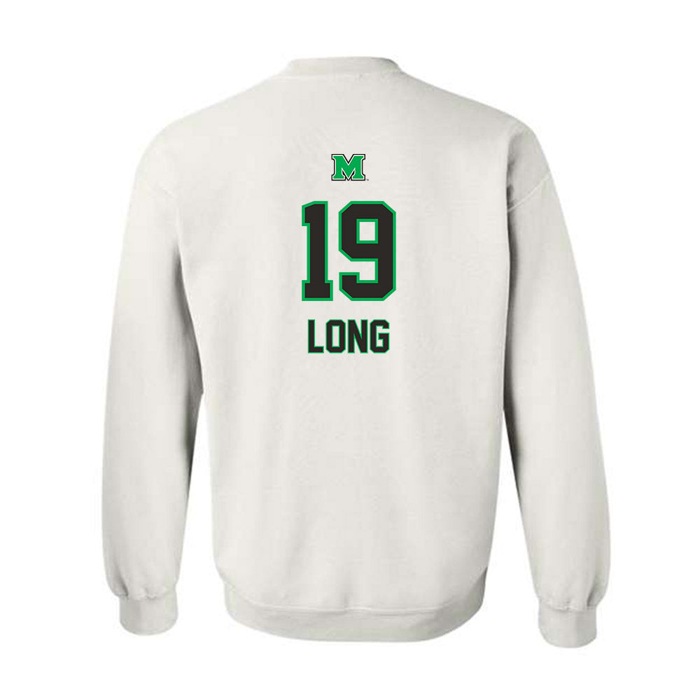 Marshall - NCAA Football : Jacqai Long - Generic Shersey Crewneck Sweatshirt