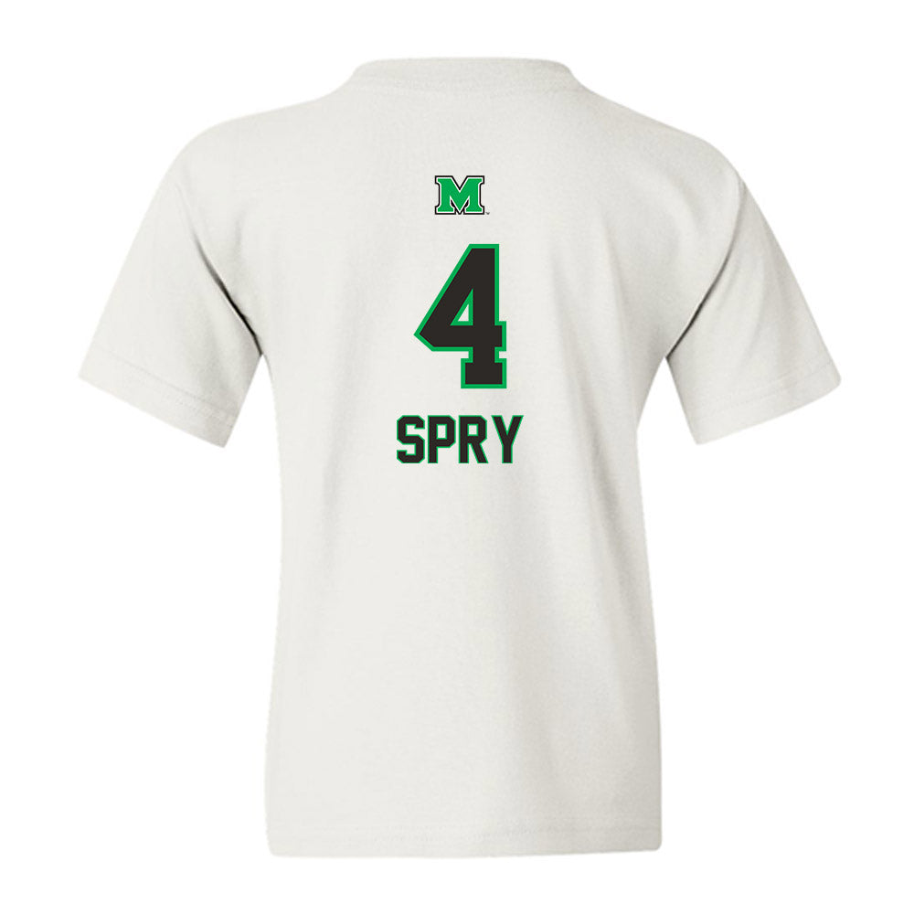 Marshall - NCAA Softball : Kate Spry - Generic Shersey Youth T-Shirt-1