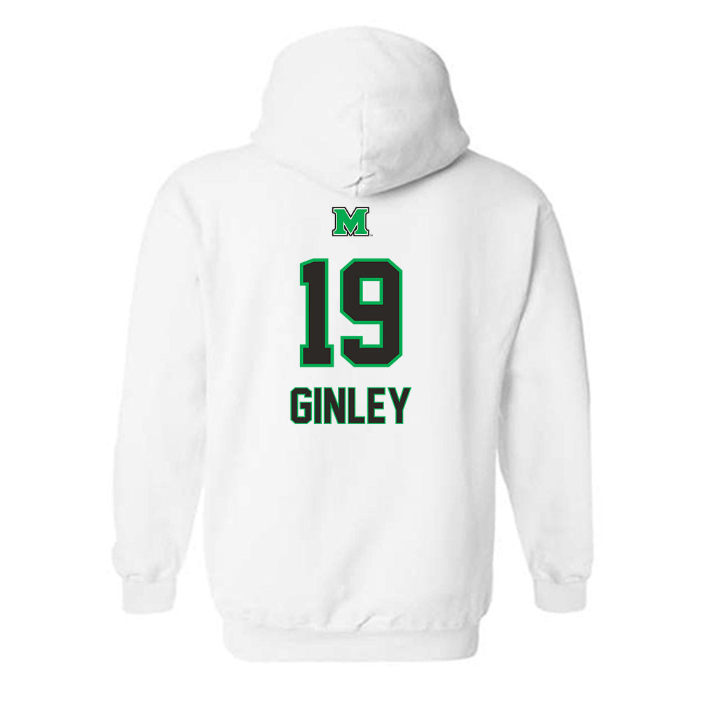 Marshall - NCAA Women's Volleyball : Breanna Ginley - Generic Shersey Hooded Sweatshirt