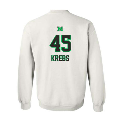 Marshall - NCAA Baseball : Charlie Krebs - Generic Shersey Crewneck Sweatshirt