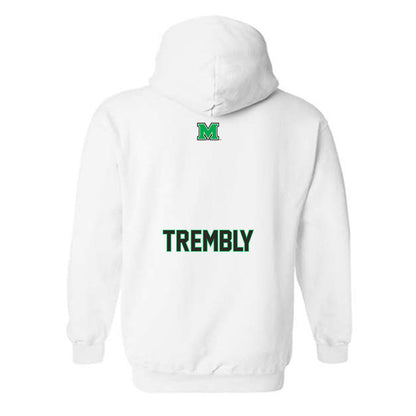 Marshall - NCAA Men's Track & Field : Chase Trembly - Generic Shersey Hooded Sweatshirt-1
