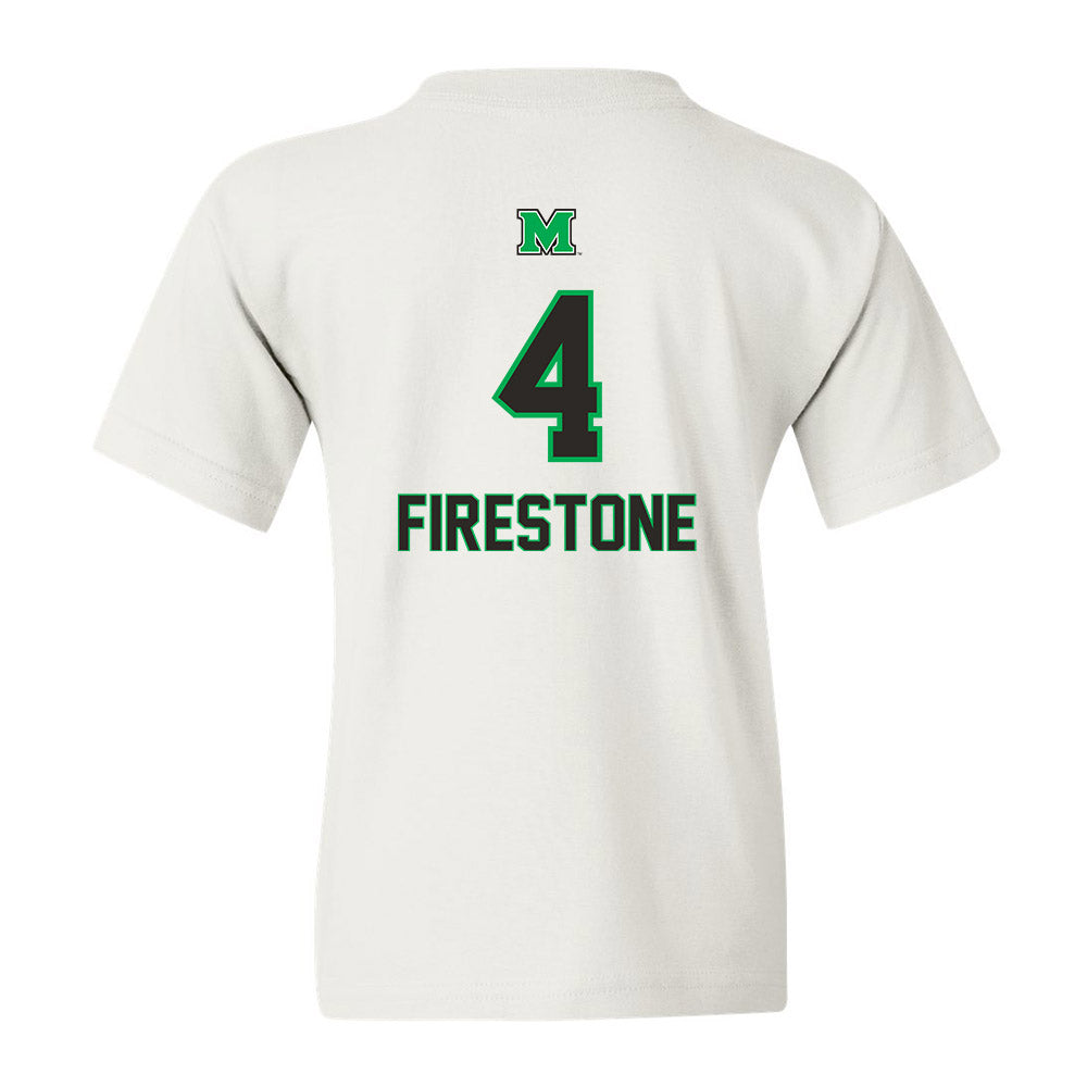 Marshall - NCAA Baseball : Jack Firestone - Generic Shersey Youth T-Shirt