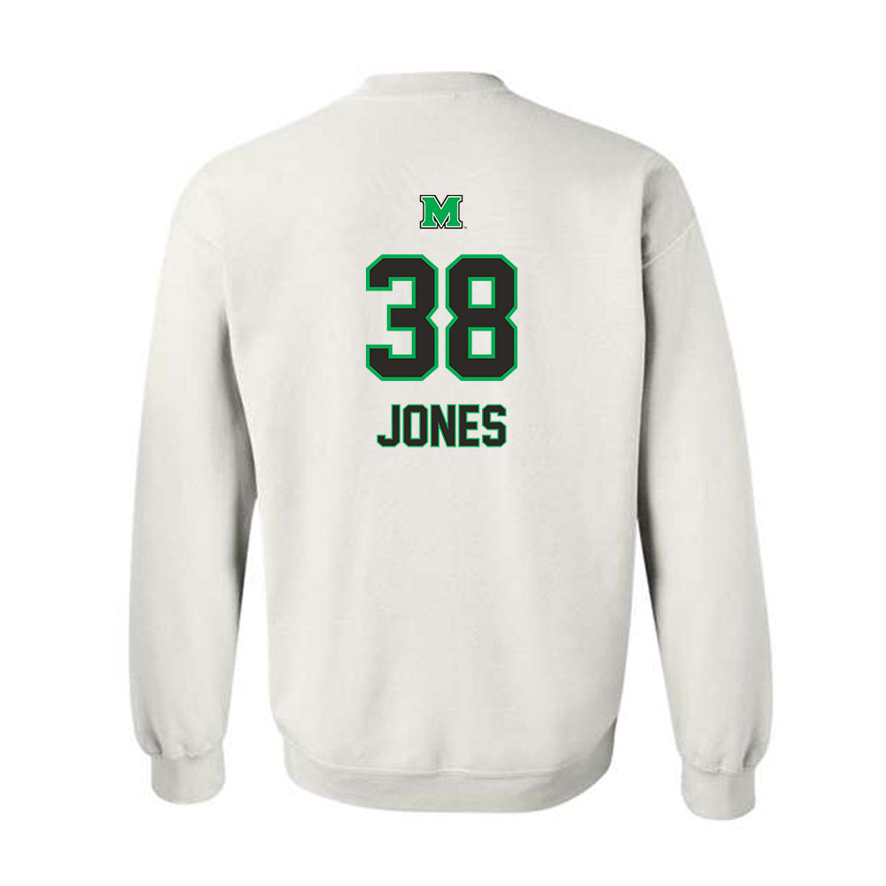 Marshall - NCAA Football : KJ Jones - Generic Shersey Crewneck Sweatshirt-1