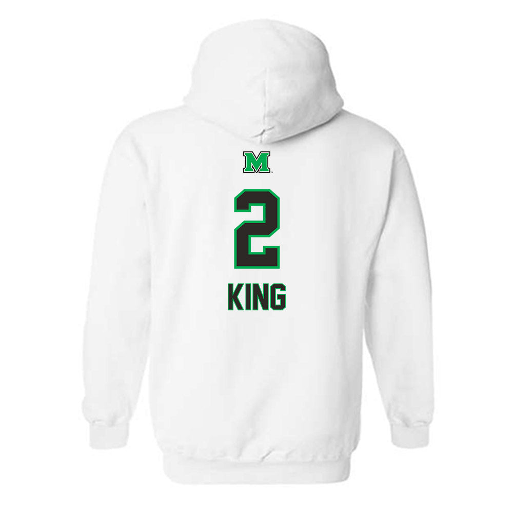 Marshall - NCAA Women's Basketball : Blessing King - Generic Shersey Hooded Sweatshirt