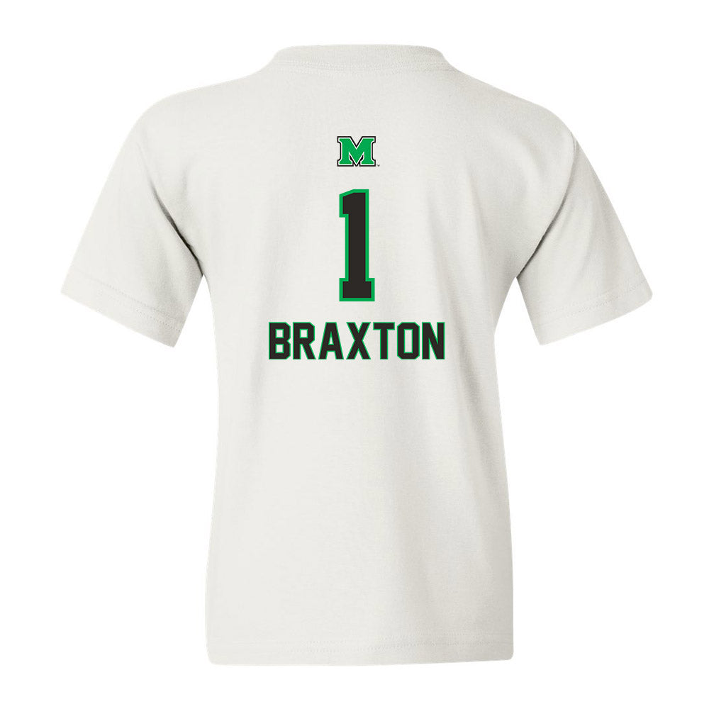 Marshall - NCAA Football : Braylon Braxton - Generic Shersey Youth T-Shirt