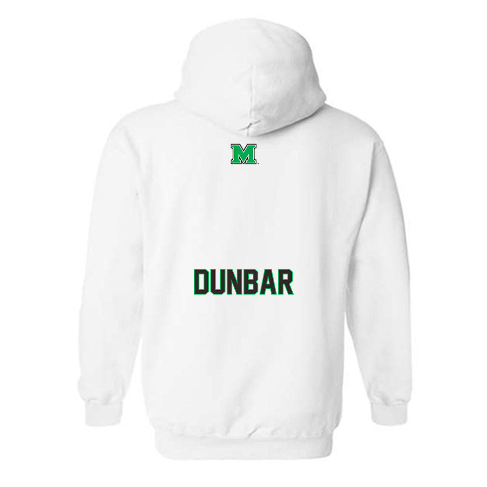 Marshall - NCAA Men's Track & Field : Anthony Dunbar - Generic Shersey Hooded Sweatshirt