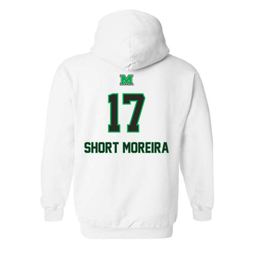 Marshall - NCAA Men's Soccer : Filipe Short moreira - Generic Shersey Hooded Sweatshirt