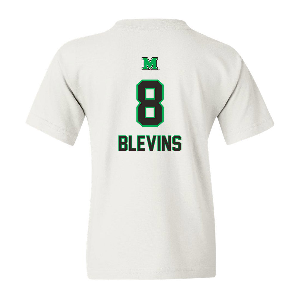 Marshall - NCAA Baseball : Thomas Blevins - Generic Shersey Youth T-Shirt