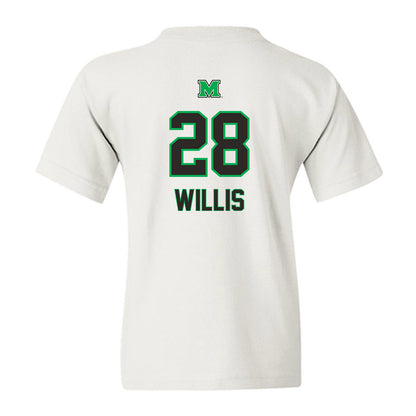 Marshall - NCAA Football : AD Willis - Generic Shersey Youth T-Shirt-1