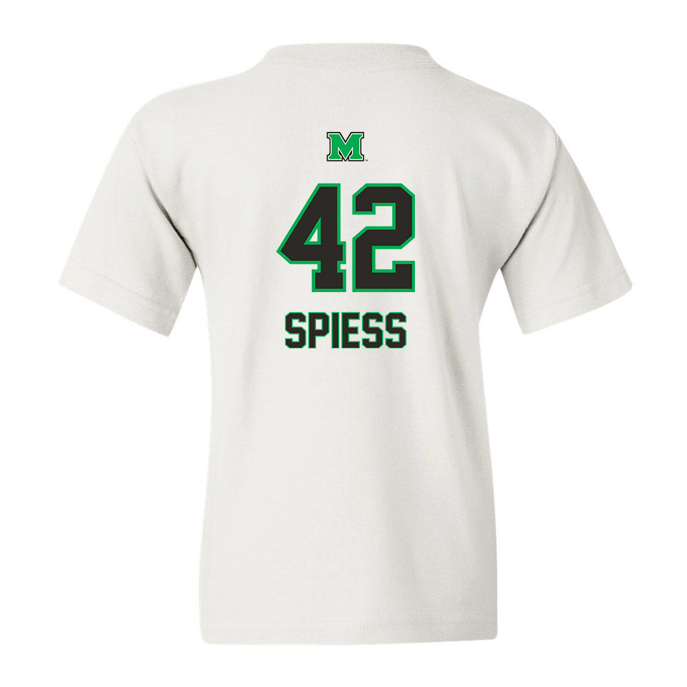 Marshall - NCAA Baseball : Jonathan Spiess - Generic Shersey Youth T-Shirt