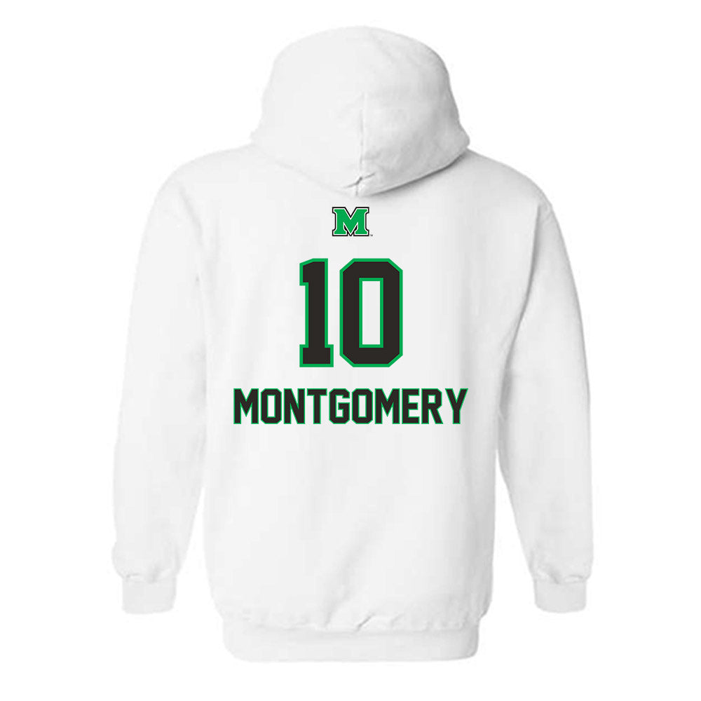 Marshall - NCAA Football : Charles Montgomery - Generic Shersey Hooded Sweatshirt